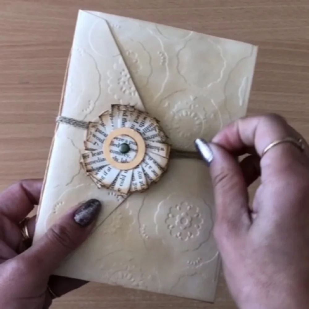 NEW!! Handcrafted Embellished Paper Flowers.